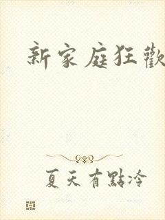 新家庭狂欢小说