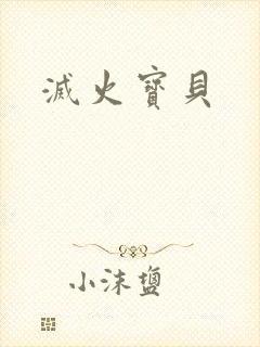 灭火宝贝封面