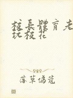 校长体育老师共玩校花