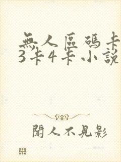 无人区码卡二卡3卡4卡小说