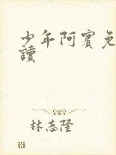 少年阿宾免费阅读