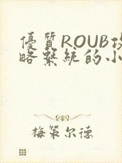 优质ROUB攻略系统的小说最新章节