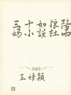 三十如狼陪读妈妈小说杜雨馨