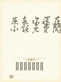 原来你还在这里小说免费阅读