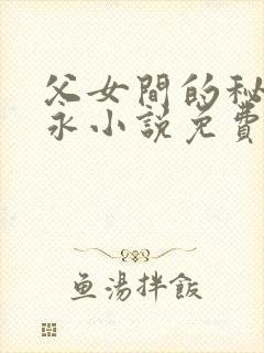 父女间的秘密赵永小说免费阅读