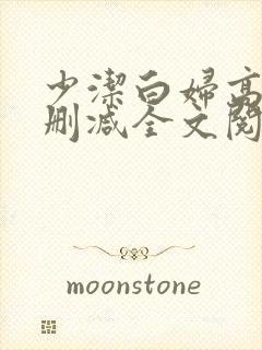 少洁白妇高义无删减全文阅读