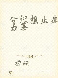 公愆憩止痒古悦力华