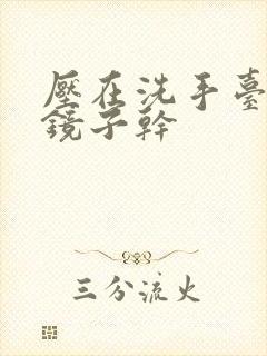 压在洗手台看着镜子干