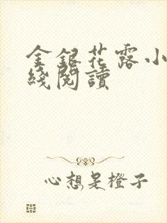 金银花露小说在线阅读