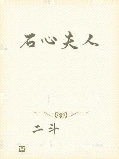 石心夫人封面