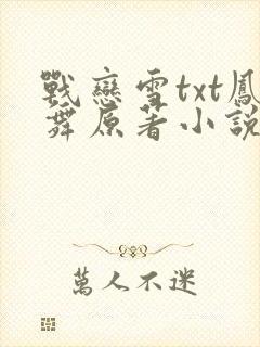 战恋雪txt凤舞原著小说