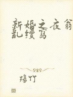 新婚之夜翁莹情乱续写