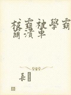 校霸被学霸玩到崩溃车