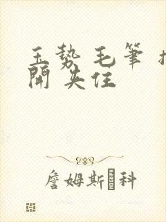 玉势 毛笔 撑开 夹住