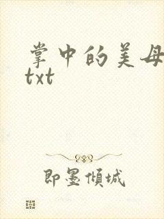 掌中的美母版主txt