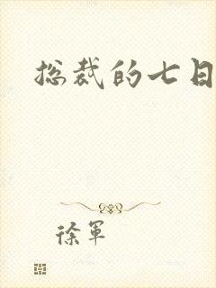 总裁的七日恋人封面