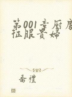 第001章厨房征服贵妇封面