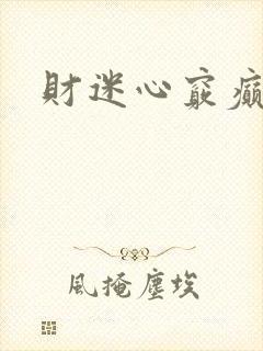 财迷心窍癫婆封面