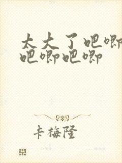 太大了吧唧吧唧吧唧吧唧