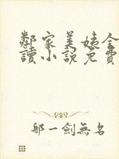 邻家美姨全文阅读小说免费