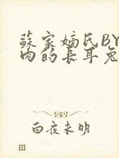 苏家嫡氏BY吃肉的长耳兔