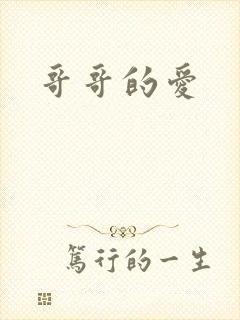 哥哥的爱