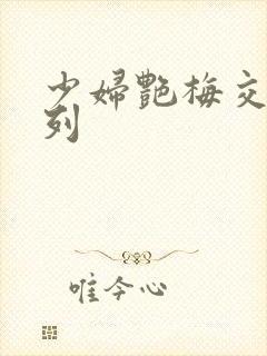 少妇艳梅交换系列