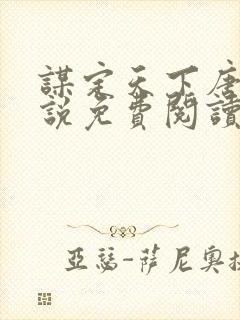 谋定天下唐诚小说免费阅读