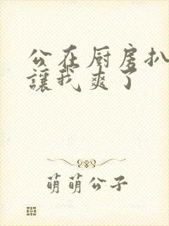 公在厨房扒开腿让我爽了封面