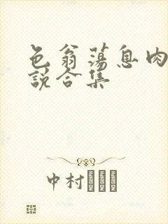 色翁荡息肉欲小说合集