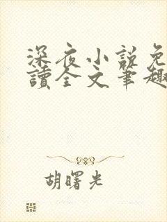 深夜小说免费阅读全文笔趣阁