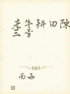 老牛耕田陈雪第三章