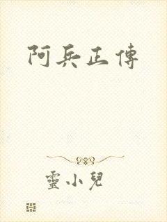 阿兵正传封面