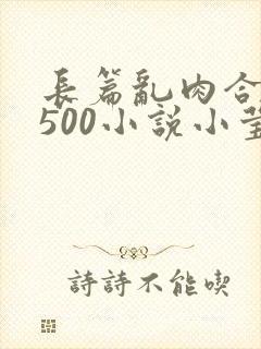 长篇乱肉合集乱500小说小莹