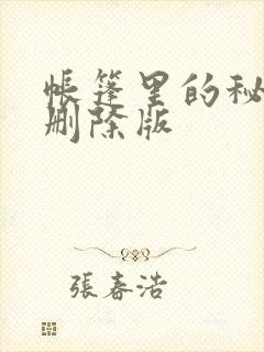 帐篷里的秘密无删除版封面