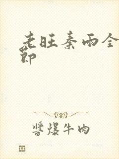 老旺秦雨全部章节