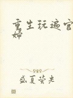 重生玩遍官场贵妇封面