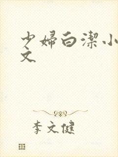 少妇白洁小说全文