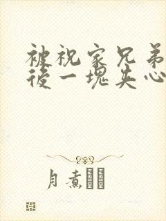 被祝家兄弟共享后一块夹心饼封面