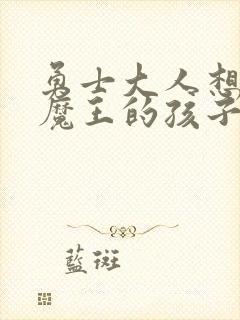 勇士大人想怀上魔王的孩子