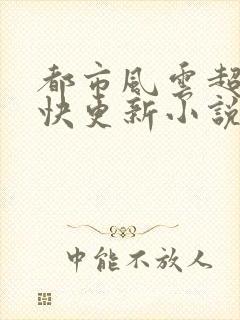 都市风云超前超快更新小说