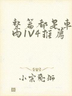 整篇都是车的多肉1V4推荐