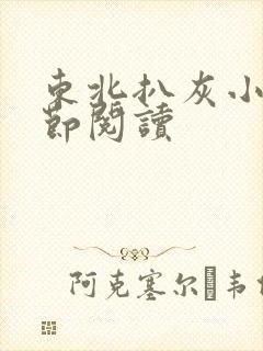 东北扒灰小说分节阅读