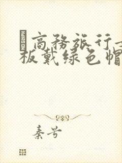 巜商务旅行女老板戴绿色帽的封面