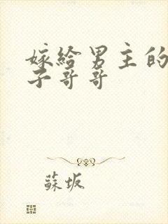 嫁给男主的病秧子哥哥