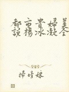 都市贵妇美腿小说杨冰凝全文阅读