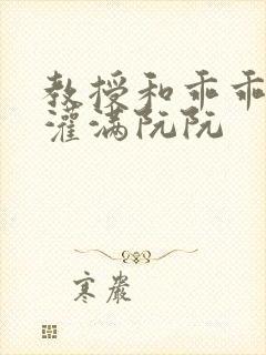 教授和乖乖女H灌满阮阮