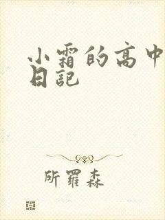 小霜的高中成长日记
