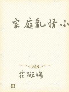 家庭乱情小说