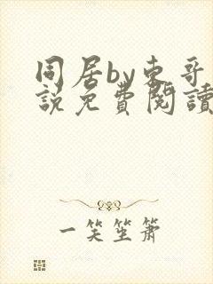 同居by东哥小说免费阅读全文无弹窗